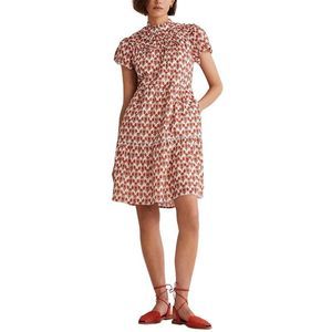 Boden Womens  Ruched Detail Metallic Dress